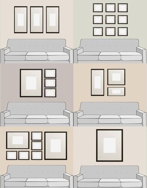 Best way shop to hang art